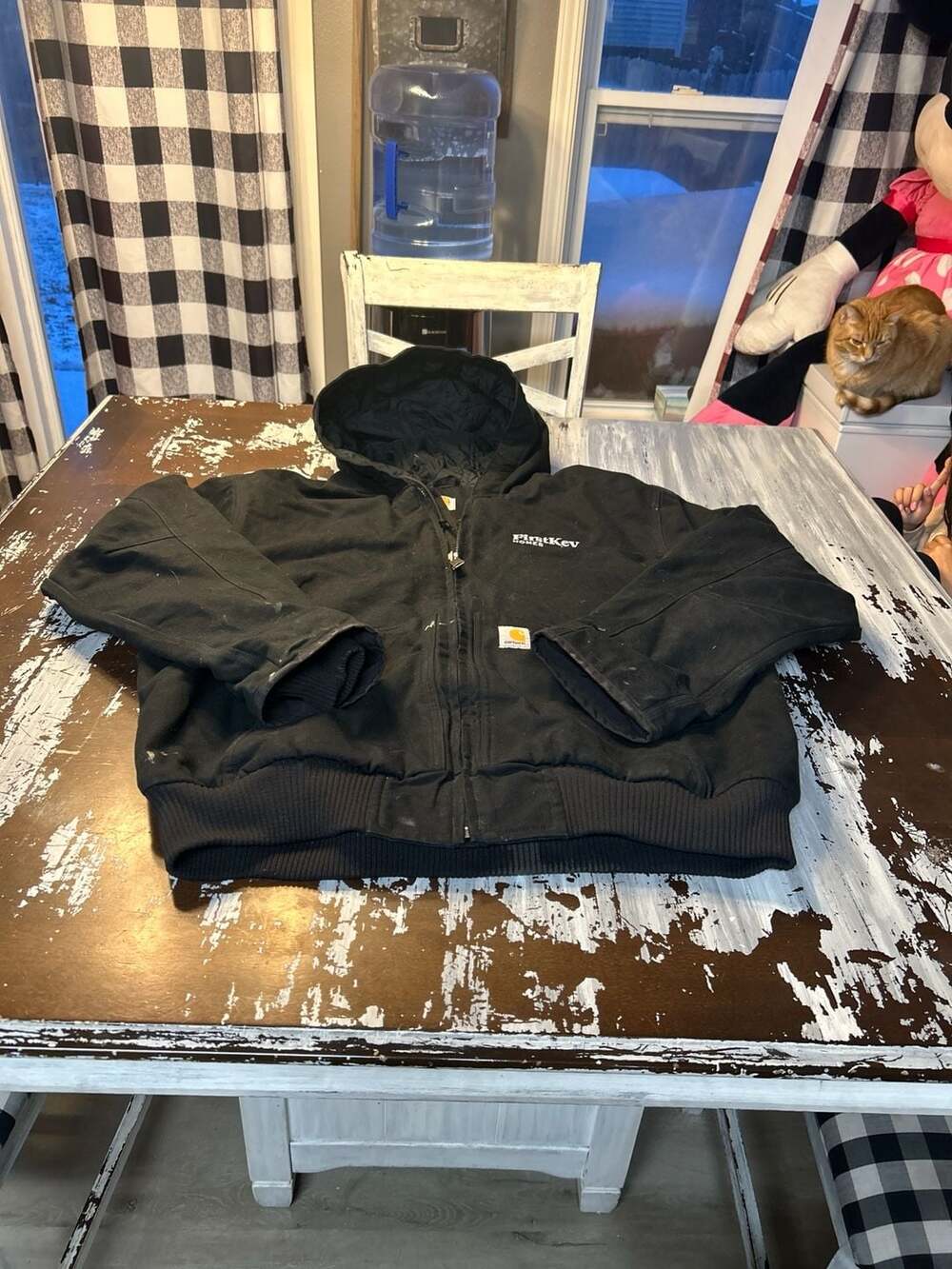 Carhartt Quilted-Lined Firm Duck Active Jacket with FirstKey Homes Branding XL
